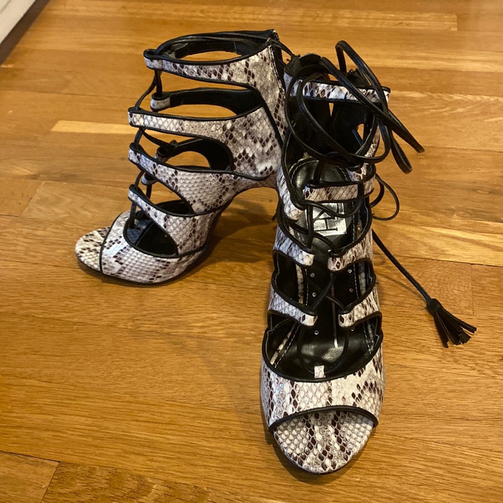 Snake Skin Sexy Heels